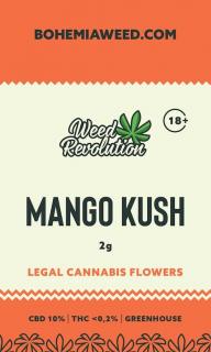 WEED REVOLUTION MANGO KUSH GREENHOUSE CBD 10% a THC 0,2% 2g