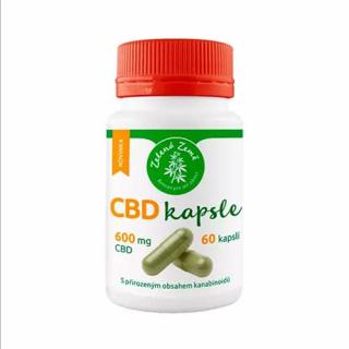 Zelená Země CBD kapsule 600 mg 60 ks