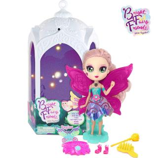 Bright Fairy Friends BFF Queen Regina svietiaca bábika v domčeku