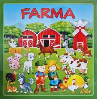 Deny Spoločenská hra Farma 3 hry