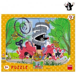 Doskové puzzle Krtko Opravár 12 dielikov