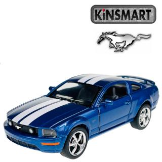 Kinsmart Ford Mustang GT 1:38 modrý