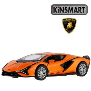 Kinsmart Lamborghini Sián FKP 37 1:40 oranžové