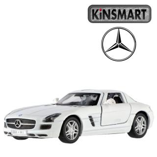 Kinsmart Mercedes-Benz SLS AMG 1:36 biely