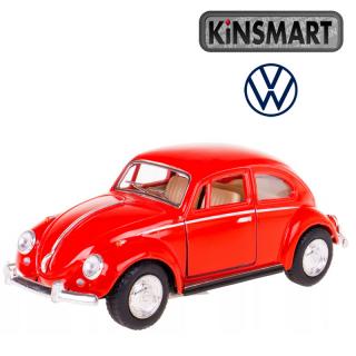 Kinsmart VW Classical Beetle 1:32 červený