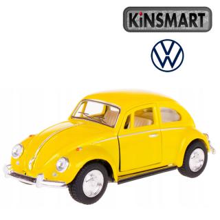 Kinsmart VW Classical Beetle 1:32 žltý