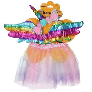 Kostým na karneval jednorožec farebný