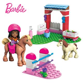 Mega Construx Barbie Obľúbené Miesta - Skákanie S Koníkom