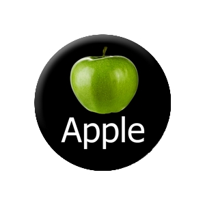 Placka Apple 25mm (023)