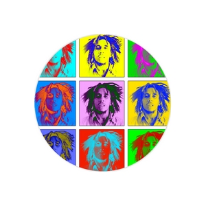 Placka Bob Marley 25mm (037)