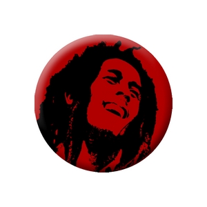 Placka Bob Marley 25mm (068)