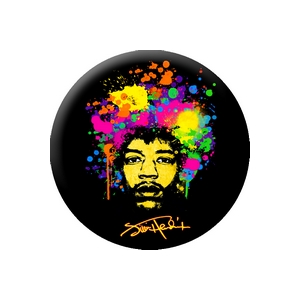Placka Jimi Hendrix 25mm (070)