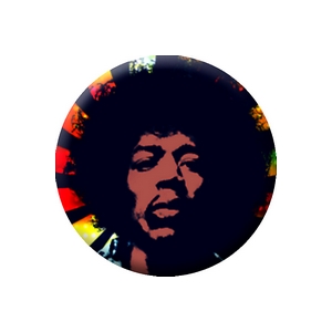 Placka Jimi Hendrix 25mm (272)