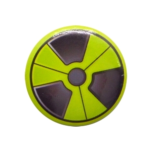 Placka Radioactive 25mm (050)