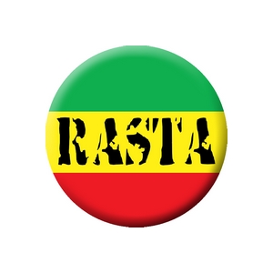 Placka Rasta 25mm (141)