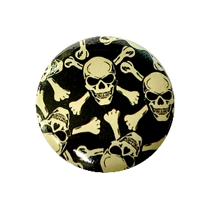 Placka Skull 25mm (210)