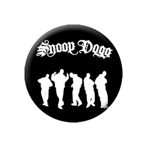 Placka Snoop Dogg 25mm (085)