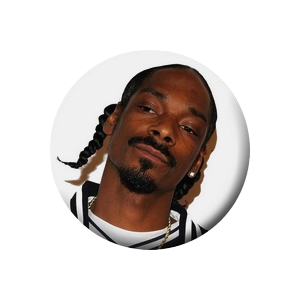 Placka Snoop Dogg 25mm (246)