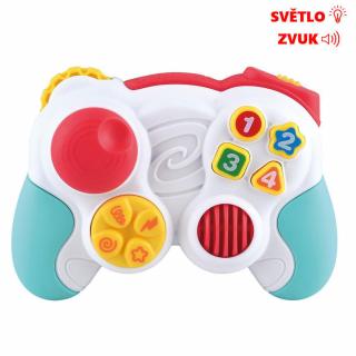 Playgo Gamepad interaktívny s efektmi 14,5 cm