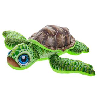 Plyšová korytnačka 28 cm zelená