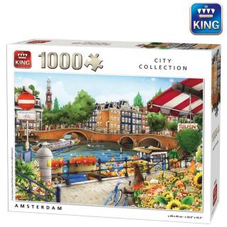 Puzzle Amsterdam 1 000 dielikov