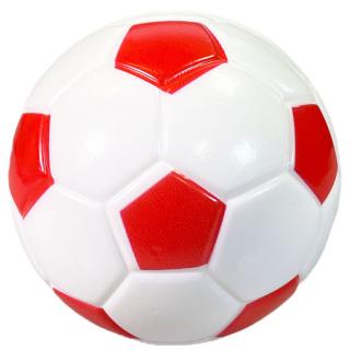 Skákajúca loptička Futbal Barva: Bílo-červený