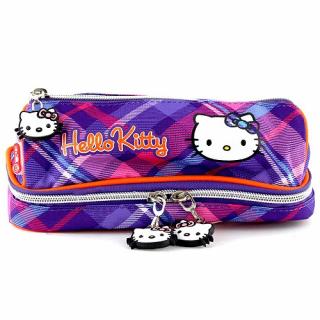 Školský peračník Hello Kitty, fialovo-ružový