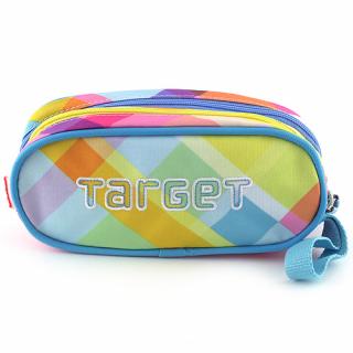 Školský peračník Target pastelové farebné kocky