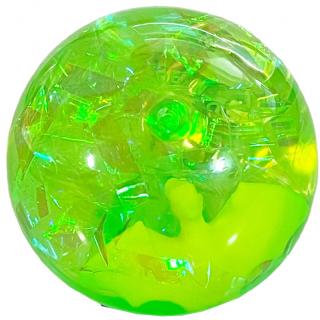 Super Duper svietiaca skákajúca loptička dino 6 cm Barva: Zelený
