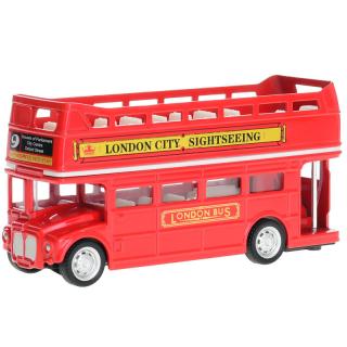 Vyhliadkový londýnsky autobus