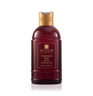 Spa Ceylon - CARDAMOM ROSE - sprchový gél - 250 ml