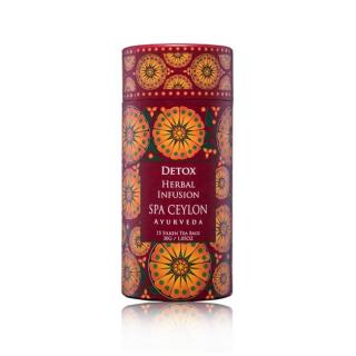 Spa Ceylon - DETOX - ibištek, koriander a cejlónsky zázvor bylinný čaj - 15 x 2 g nálevové vrecká