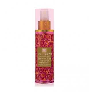 Spa Ceylon - KANDYAN ROSE - telový sprej - women - parfumovaná voda - 200 ml