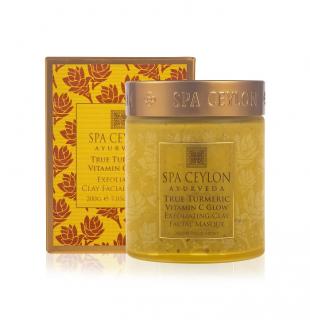 Spa Ceylon - TRUE TURMERIC - exfoliačná ílová pleťová maska - 200 g