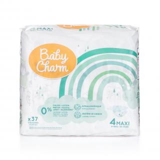 Baby Charm Super Dry Flex veľ. 4 Maxi (9-14 kg) - 37 ks