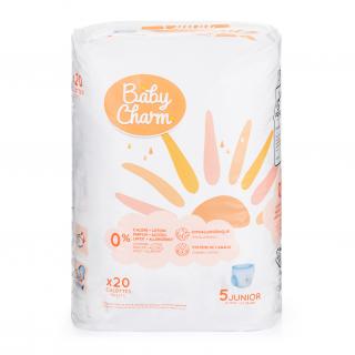 Baby Charm super dry pants 5 junior (12 - 17 kg) - 20 ks