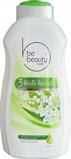 Be Beauty care krémová pena do kúpeľa - 3 druhy bielych kvetov (1,3 l)