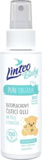 Detský bezoplachový čistiaci olej na telo a zadoček Linteo Baby - 100 ml