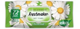 Freshmaker vlhčené obrúsky s kvetinovou vôňou - 72 ks Farba: Harmanček
