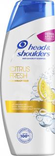 Head & Shoulders šampón na mastné vlasy Citrus Fresh - 400 ml