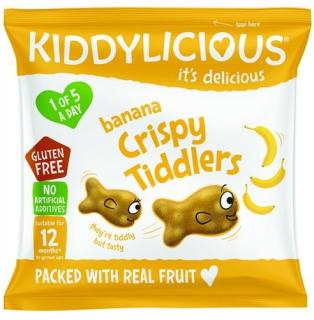 Kiddylicious chrumkavé banánové rybičky (12 g)