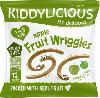 Kiddylicious dážďovky jablkové (12 g)