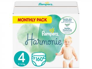 Pampers Harmonie veľ. 4 - 160 ks (9-14 kg)