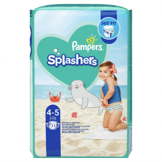 Pampers Splashers nohavičkové plienky do vody S4-S5 - 11 ks