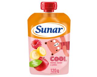 Sunar Cool ovocie malina, banán, jablko (120 g)