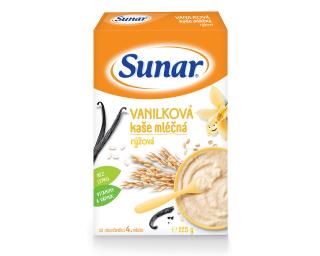 Sunar Vanilková kaša mliečna ryžová (225 g)