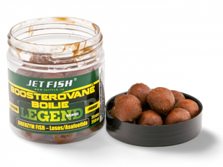 JetFish Jet Fish Legend Range boilies v dipe 250ml/20mm BIOENZYM FISH - LOSOS