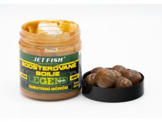 JetFish Jet Fish Legend Range boilies v dipe 250ml/24mm FERMENTOVANÁ ANČOVIČKA