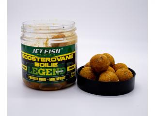 JetFish Jet Fish Legend Range boilies v dipe 250ml/24mm PROTEIN BIRD - MULTIFRUIT