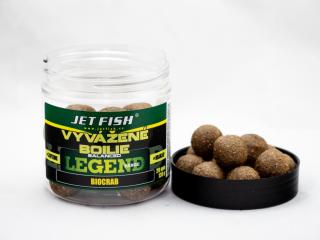 JetFish Jet Fish Legend range Vyvážené boilies - BIOCRAB 250ml/20mm